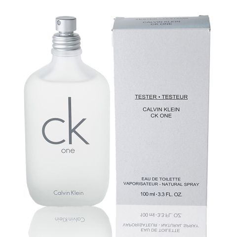 Calvin Klein CK ONE 中性淡香水 100ML Tester (原廠公司貨)