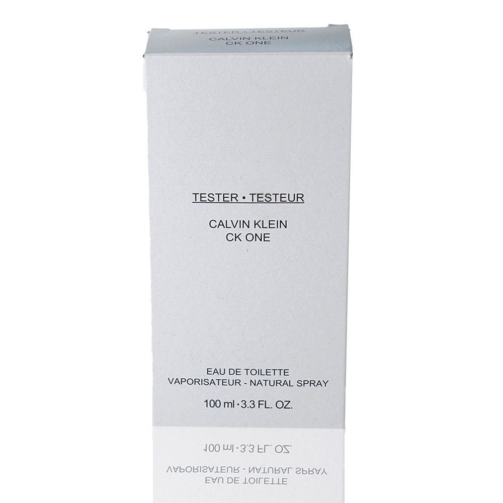 CALVIN KLEINCK ONETESTER TESTEURCALVIN KLEINCK ONEEAU DE TOILTEVAPORISATEUR  NATURAL SPRAY ml 33 FL. OZ.100  ET   DE