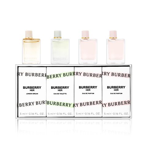 BURBERRY HER香水旅行迷你組 5ml*4