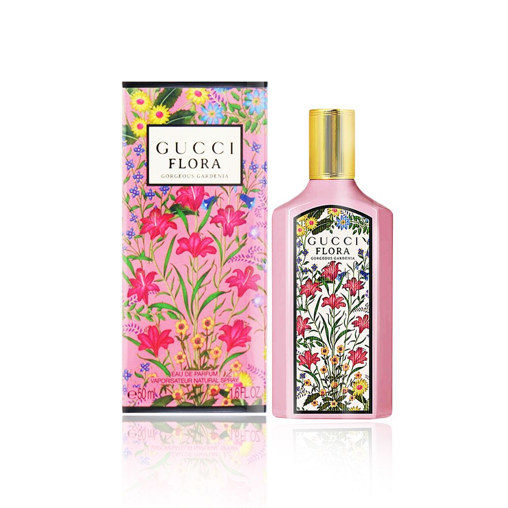 GUCCI FLORA 幻夢梔子花女性淡香精GORGEOUS GARDENIA(50ml) EDP-香水