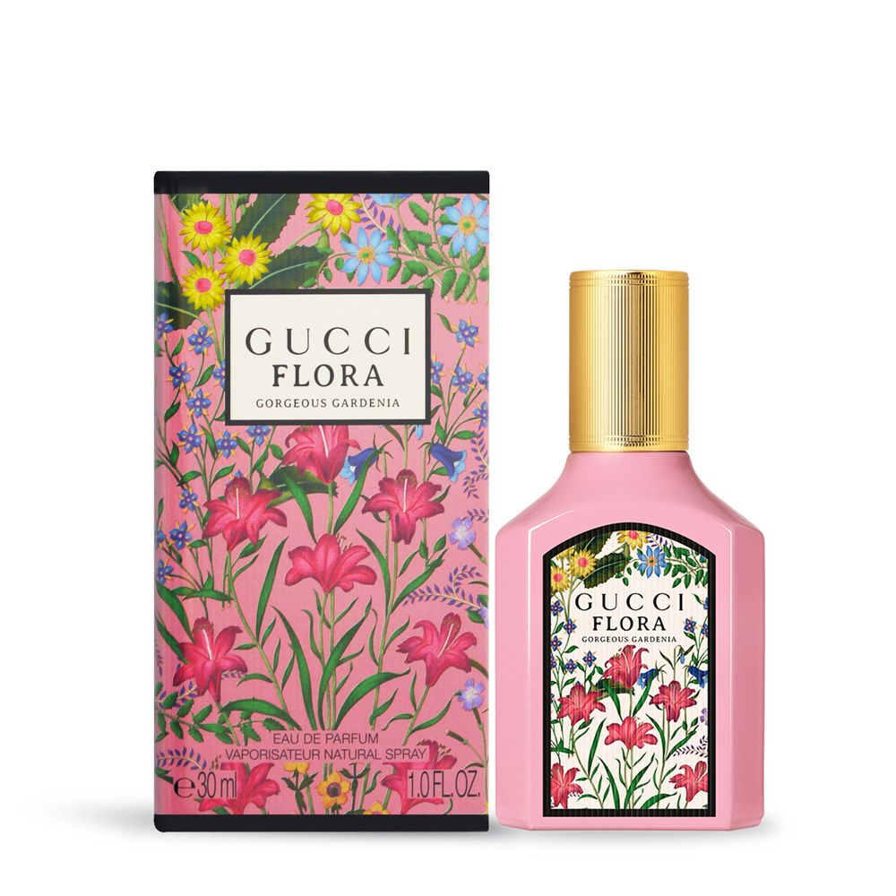 GUCCI 古馳  FLORA 幻夢梔子花女性淡香精 GORGEOUS GARDENIA(30ml) EDP-香水航空版