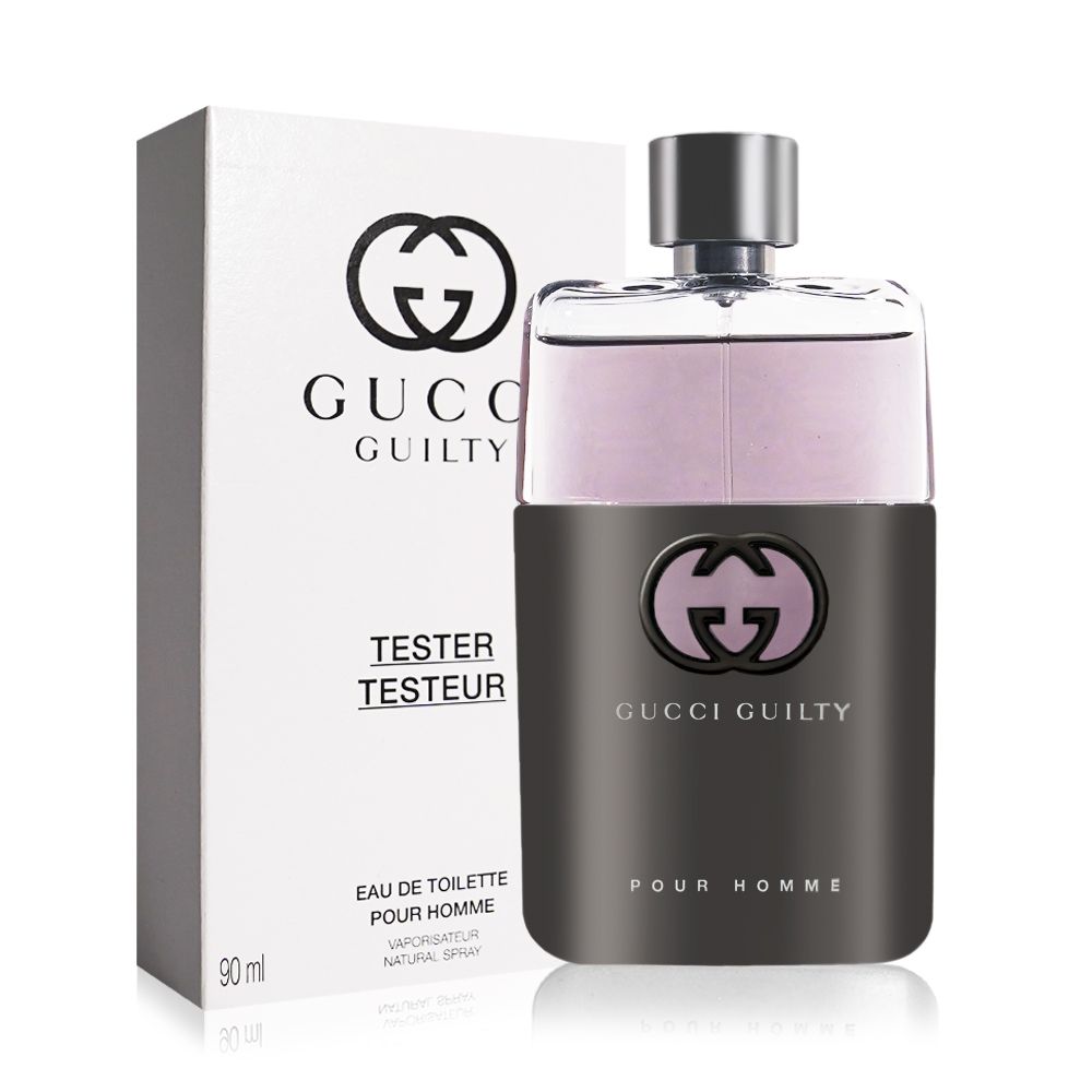 GUCCI GUILTY 罪愛男性淡香水90ML (TESTER環保紙盒版) - PChome 24h購物