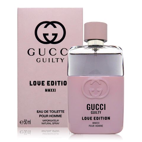 GUCCI 古馳 [即期品]  Love Edition Mmxxi 罪愛無畏男性淡香水 EDT 50ml 效期:2025.09