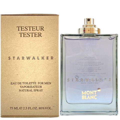 MONTBLANC 萬寶龍 《Mont Blanc 》Star walker 星際旅者 男性淡香水75ml(TESTER)