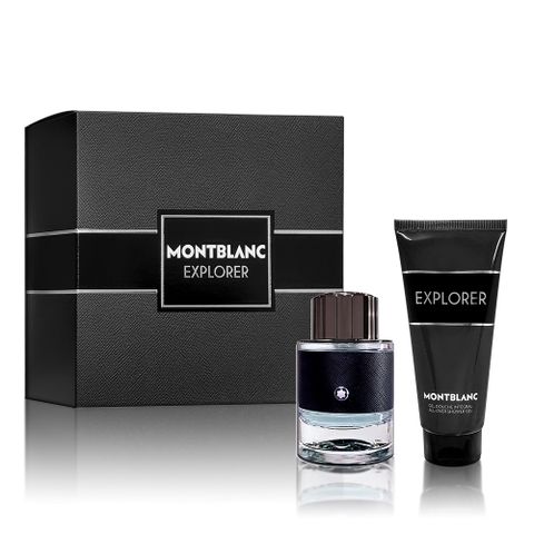 MONTBLANC 萬寶龍 EXPLORER 探尋旅者淡香精禮盒(淡香精60ML+沐浴精100ML)