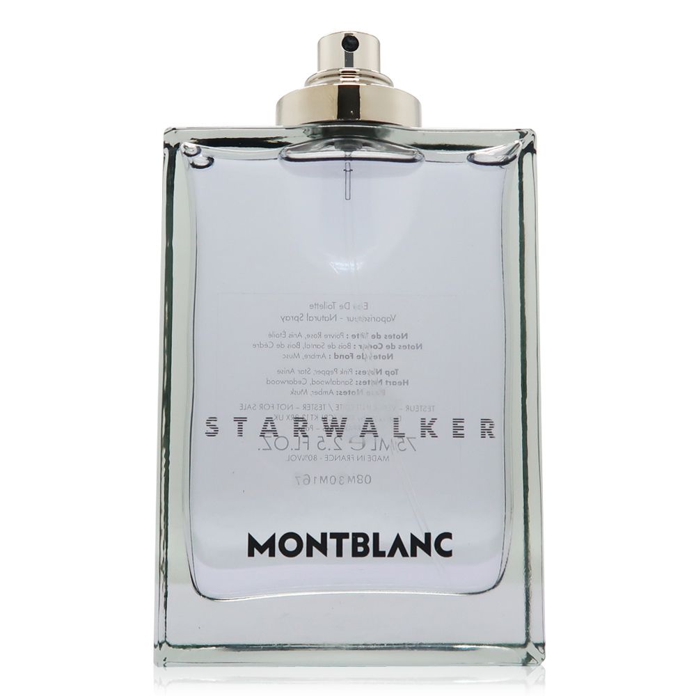 MONTBLANC 萬寶龍   Starwalker 星際旅者淡香水 EDT 75ml TESTER (無蓋)