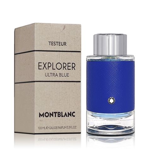 MONTBLANC 萬寶龍 Explorer Ultra blue 探尋藍海淡香精 100ML TESTER 環保包裝