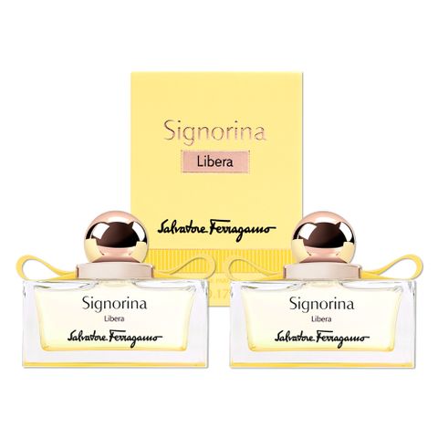 Salvatore Ferragamo 菲拉格慕 Libera 晨光綻放女性淡香精 5ml 小香 2入組