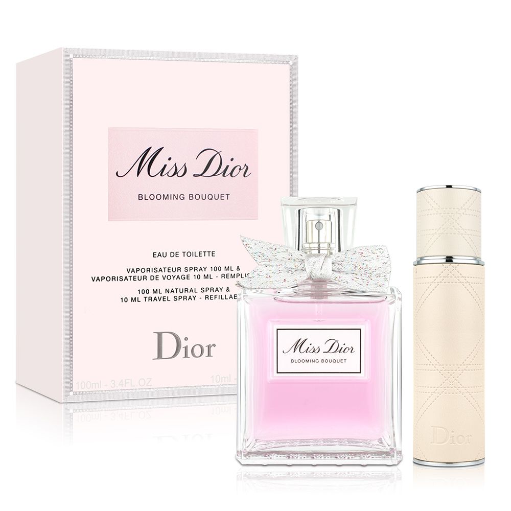 Dior 迪奧  花漾二入禮盒(淡香水100ml+小香10ml)