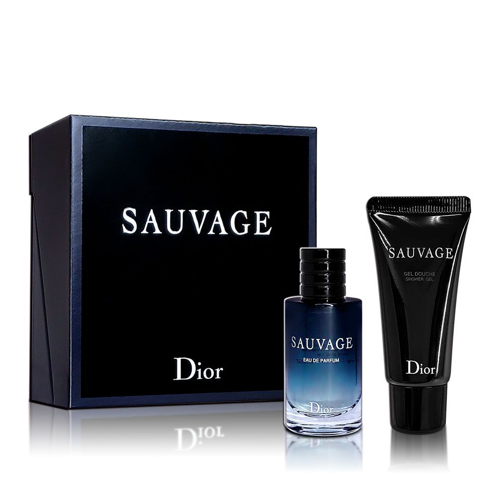 Dior 迪奧   Sauvage 曠野之心淡香精經典兩件組禮盒(淡香精10ML+沐浴露20ML)