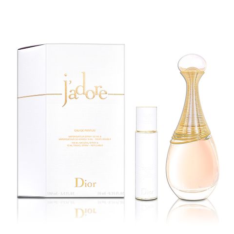 Dior 迪奧 J'adore 真我宣言香氛禮盒(淡香精100ML+隨身補充瓶10ML)