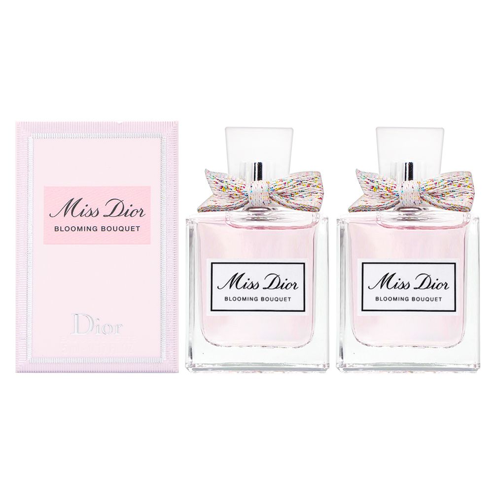 Dior 迪奧  Miss Dior花漾迪奧淡香水 精巧版5ml 小香2入組(新包裝)