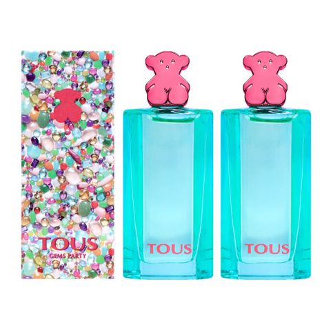 TOUS GEMS PARTY 小熊軟糖女性淡香水 4.5ml 小香 2入組