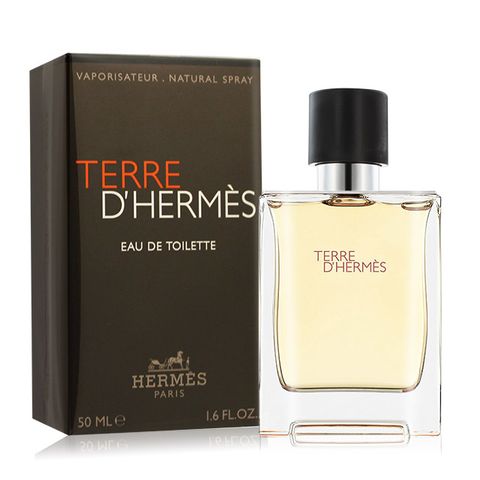 HERMES 愛馬仕 Terre D大地男性淡香水(50ml) EDT-國際航空版