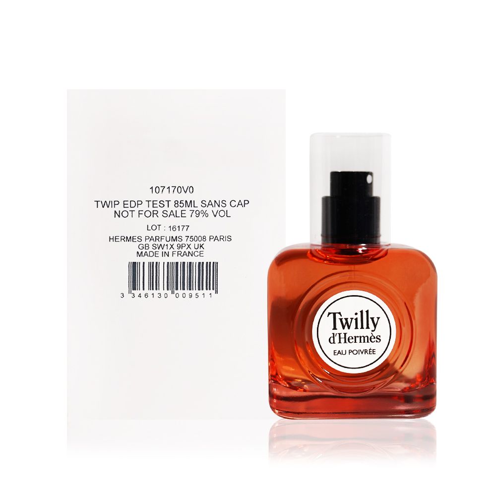 HERMES 愛馬仕  Twilly Eau Poivree  絲巾胡椒女性淡香精 85ML (TESTER環保紙盒版)