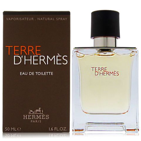 HERMES 愛馬仕 [即期品]   Terre D 大地淡香水 EDT 50ml 效期:2025.09