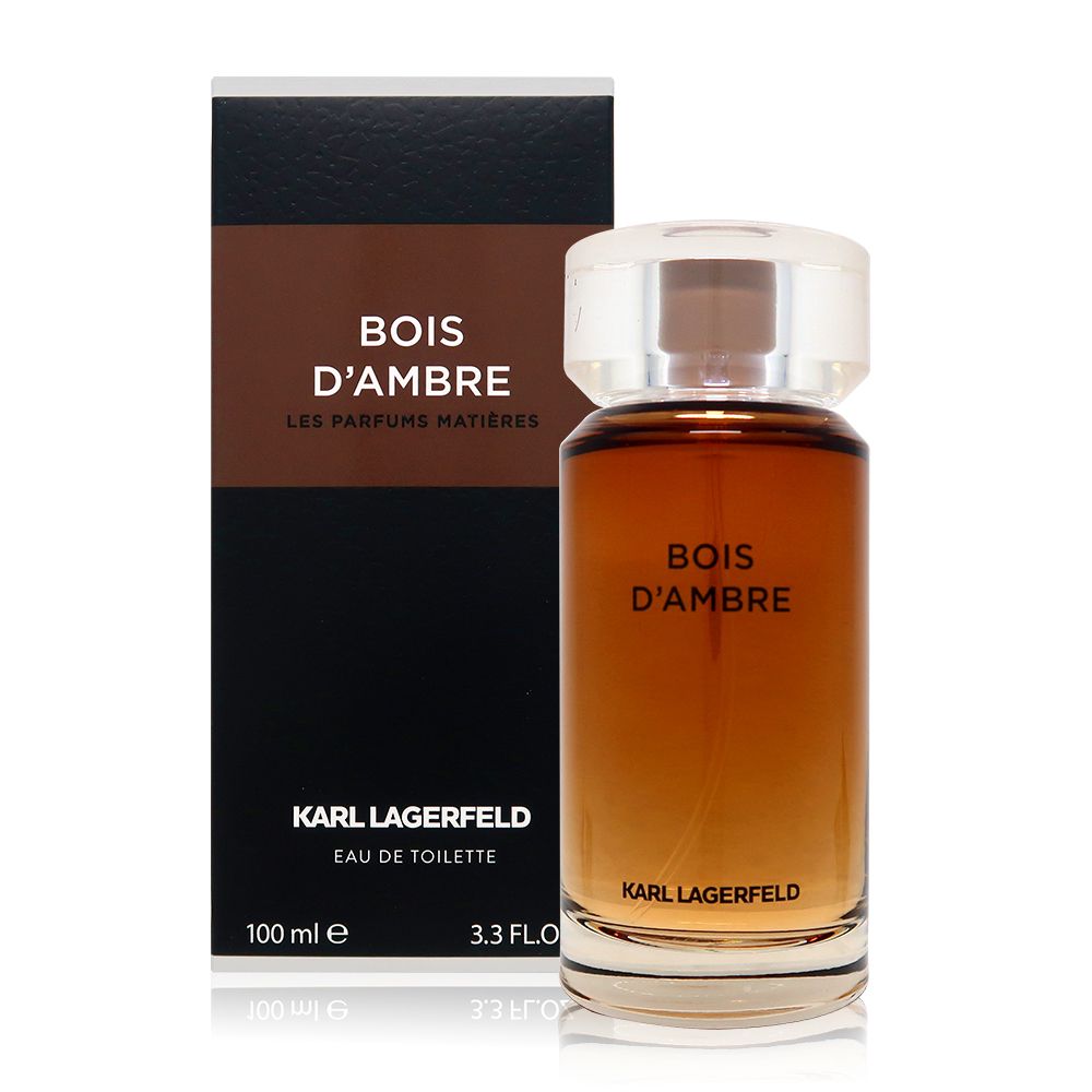 BOISDAMBRELES PARFUMS MATIÈRESKARL LAGERFELDEAU DE TOILETTEBOISDAMBREKARL LAGERFELD100 ml e3.3 FL.O 33