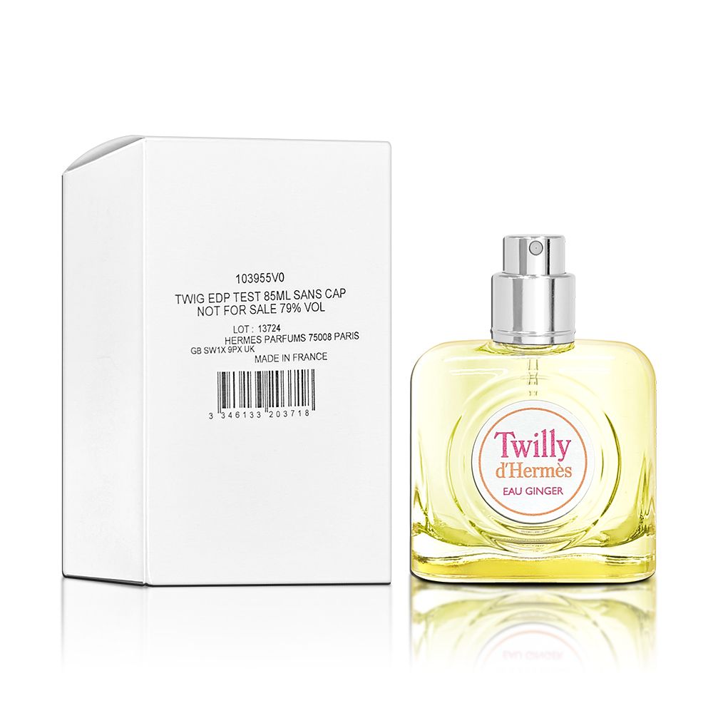 HERMES 愛馬仕   Twilly Eau Ginger 絲巾生薑女性淡香精 85ML 無蓋 TESTER 環保包裝