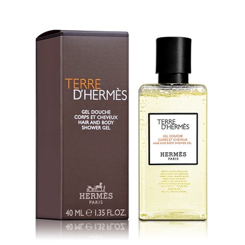 HERMES 愛馬仕 Terre D 大地二合一洗髮沐浴乳 40ML