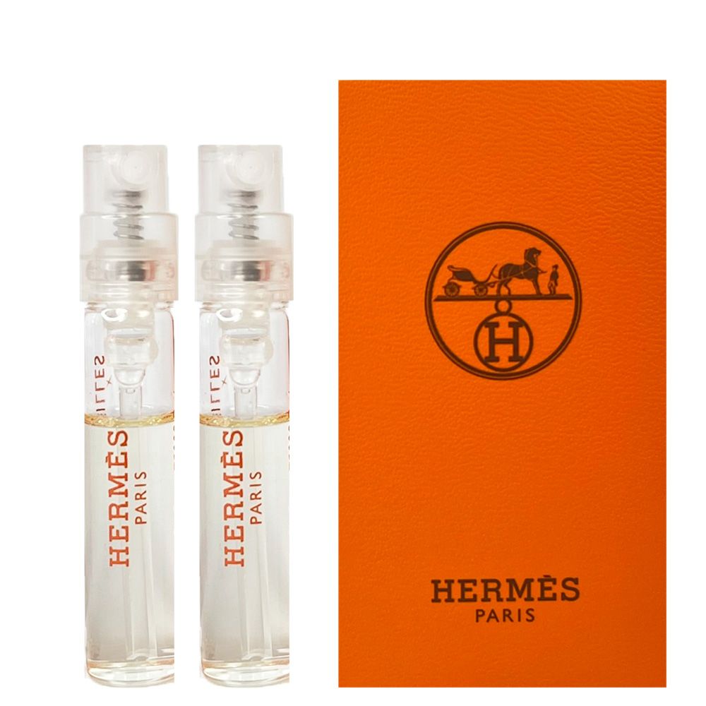 HERMES 愛馬仕 橘采星光女性淡香精 2ML針管 (2入組)