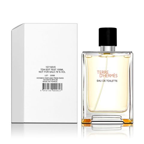 HERMES 愛馬仕 Terre DHermes 大地男性淡香水 100ML TESTER 環保包裝