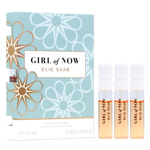 ELIE SAAB 艾莉薩博 Girl of Now 女孩風潮女性淡香精1.5ml 針管 3入組