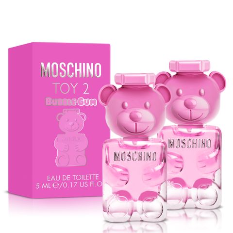 MOSCHINO 泡泡熊女性淡香水小香(5ml)X2入