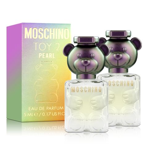 Moschino 珍珠熊女性淡香精小香(5ml)X2入