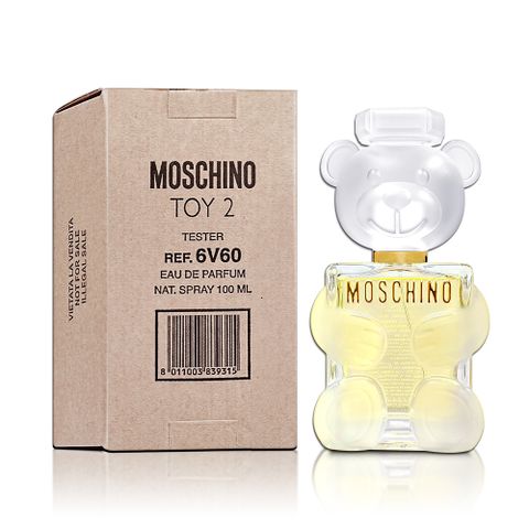 MOSCHINO TOY 2 熊芯未泯淡香精 100ML TESTER 環保包裝