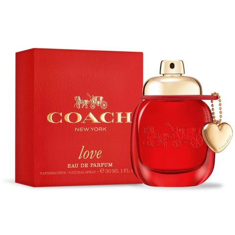 COACH 蔻馳 時尚戀紅淡香精(30ml) EDP-香水公司貨