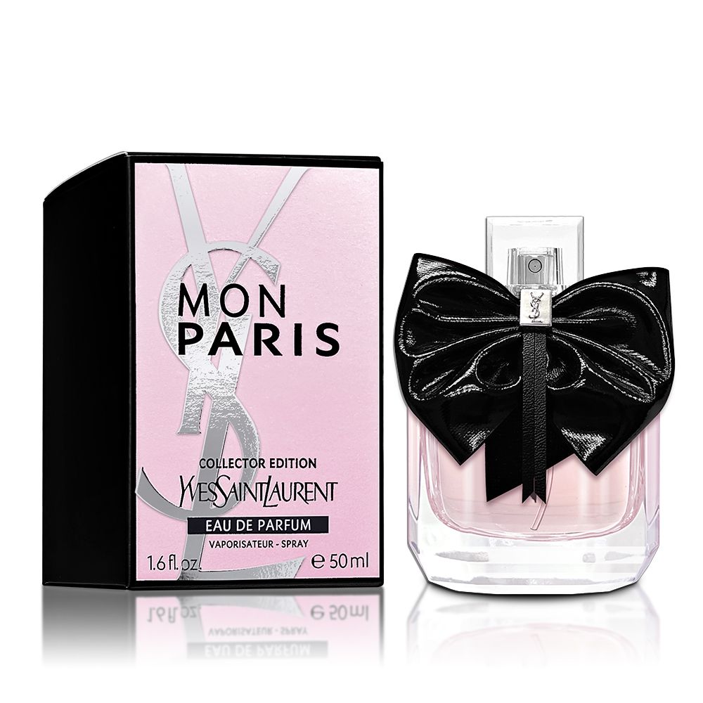 YSL 聖羅蘭 MON PARIS 慾望巴黎淡香精 高奢領結版 50ML