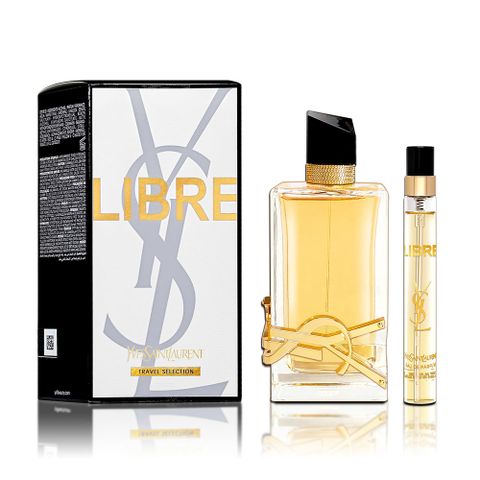 YSL LIBRE 自由不羈香氛禮盒(淡香精90ML+隨身瓶10ML)