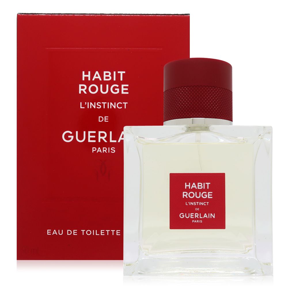 Guerlain 嬌蘭   Habit Rouge LInstinct 男性淡香水 EDT 50ml (新版)