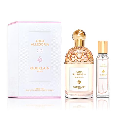 Guerlain 嬌蘭 花草水語 Rosa Rossa 晨霧玫瑰淡香水禮盒 (125ML+15ML)