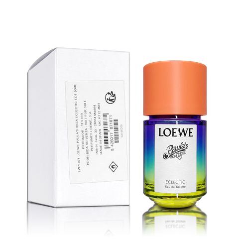 LOEWE 羅威 Paulas Ibiza Eclectic 伊維薩島的絢麗假日淡香水 50ML TESTER 環保包裝