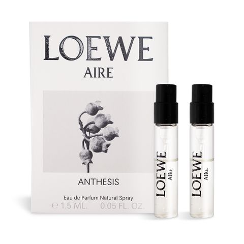 LOEWE 羅威 AIRE Anthesis 花期天光淡香精(1.5ml)X2-隨身針管香水