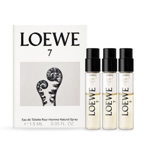 LOEWE 羅威 7 第七樂章淡香水(1.5ml)X3-隨身針管試香