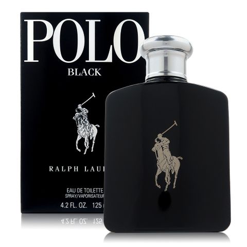 RALPH LAUREN POLO BLACK 黑馬球男性淡香水 125ML