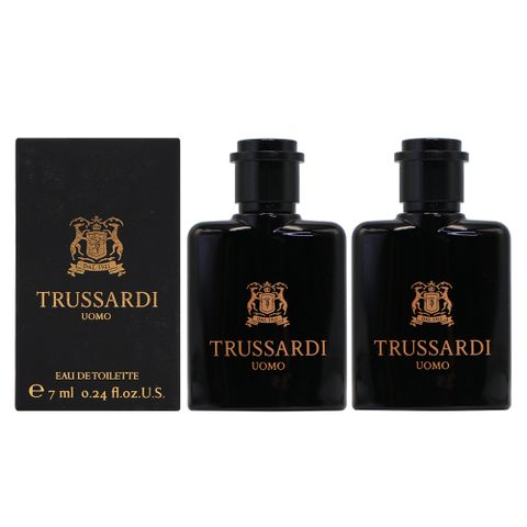 Trussardi 楚沙迪 UOMO男性淡香水7ml 小香 2入組