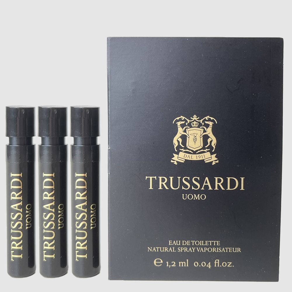 Trussardi 楚沙迪 UOMO男性淡香水1.2ml 針管-3入組