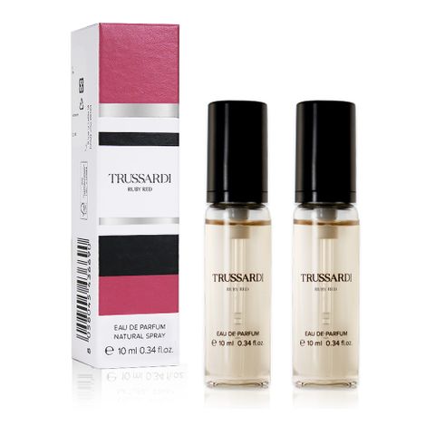Trussardi 楚沙迪 RUBY女性淡香精小香(10ml)X2入