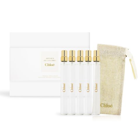 CHLOE 蔻依 仙境花園香水禮盒[雪松+木蘭+茉莉+玫瑰+含羞草](10mlX5)-國際航空版