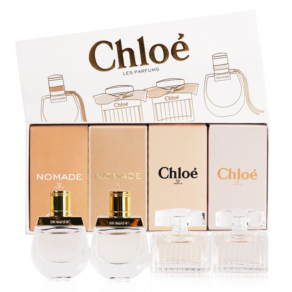 CHLOE 女性小香水禮盒5ML*4入- PChome 24h購物