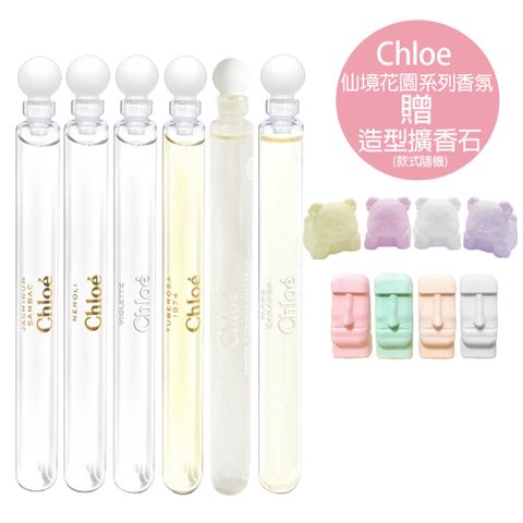 CHLOE 克羅埃 仙境花園系列香氛4ml(贈)造型擴香石