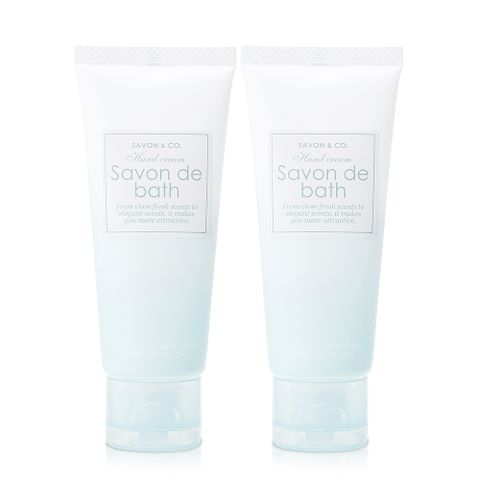 SAVON & CO. 水色鈴蘭潤澤療癒護手霜(50g)X2入