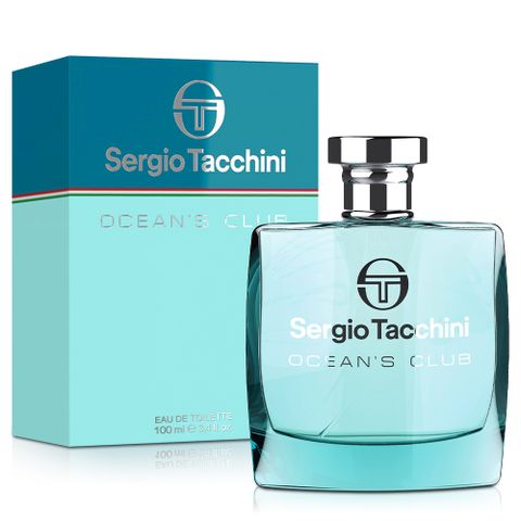 Zikko 即刻 Sergio Tacchini 塞爾吉奧.塔基尼 海洋水能量男性淡香水(100ml)