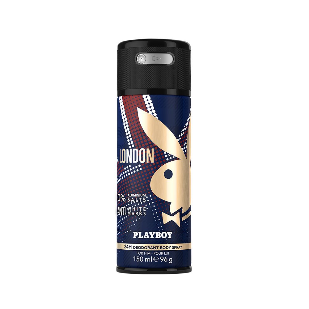 PLAYBOY  英倫騎士經典男性體香噴霧 150ml