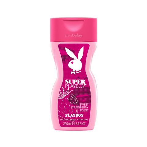 PLAYBOY 超級兔女郎經典保濕香水沐浴膠 250ml (Super)