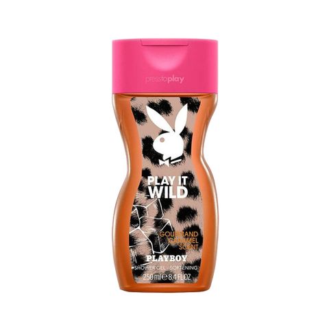 PLAYBOY 狂野兔女郎經典保濕香水沐浴膠 250ml (Play It Wild)