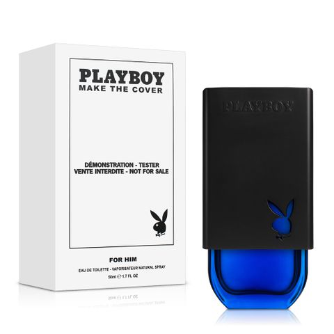 PLAYBOY 封面人物男性淡香水-Tester(50ml)